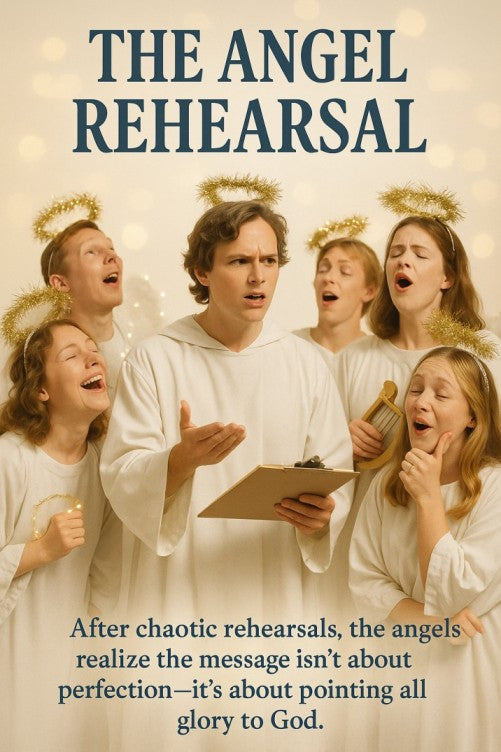 The Angel Rehearsal — Christmas church skit cover image