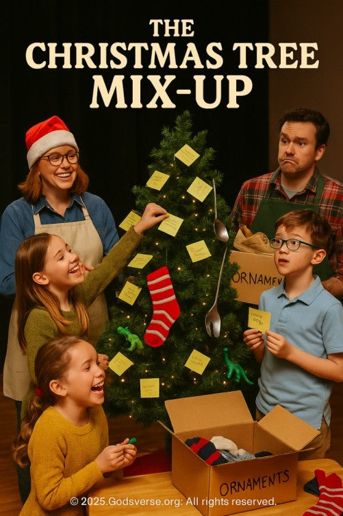 The Christmas Tree Mix-Up — Christmas church skit cover image