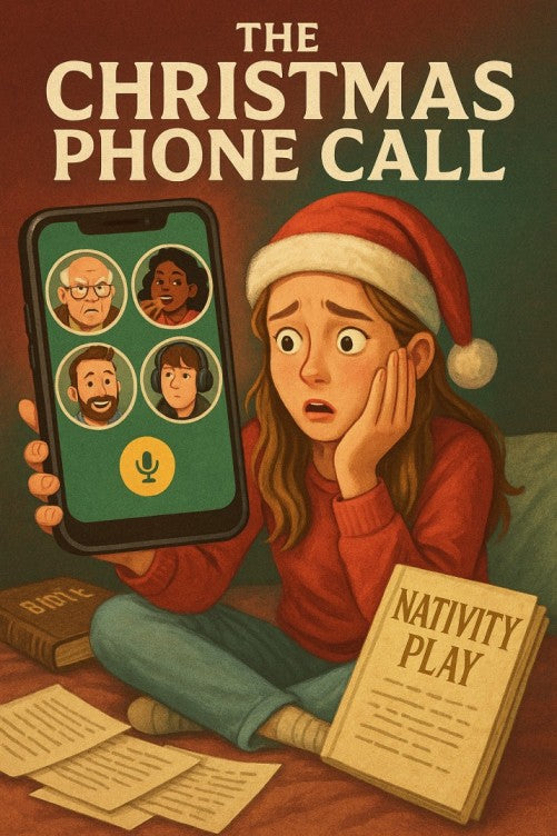 The Christmas Phone Call — Christmas church skit cover image