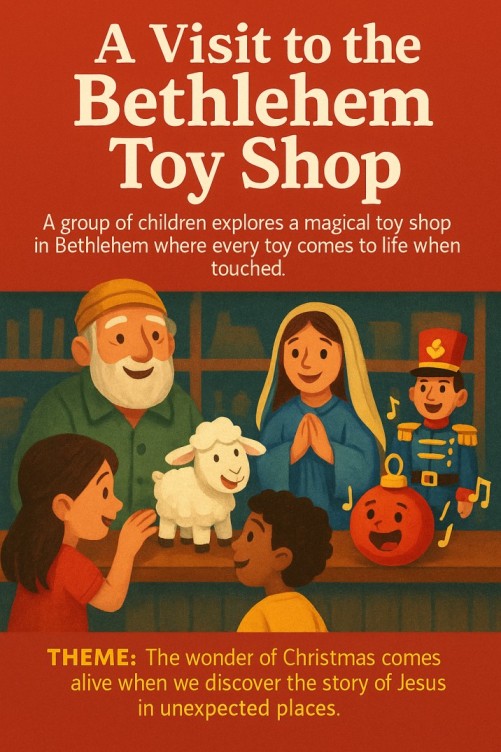 A Visit to the Bethlehem Toy Shop — Christmas church skit cover image