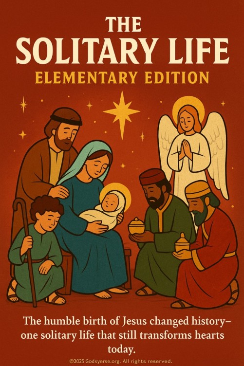 The Solitary Life: Elementary Edition — Christmas church skit cover image