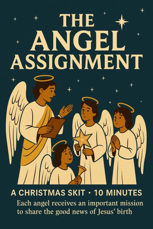The Angel Assignment — Christmas church skit cover image