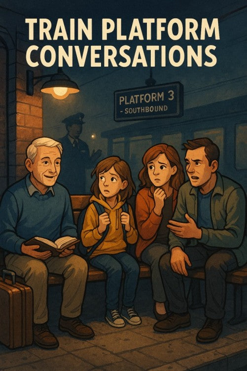 Train Platform Conversations — Christmas church skit cover image
