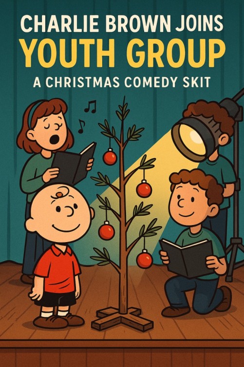 Charlie Brown Joins the Youth Group — Christmas church skit cover image