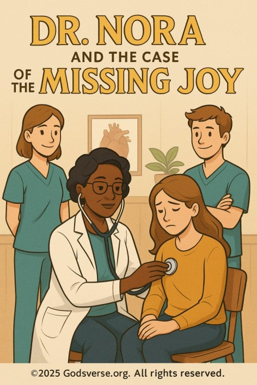 Dr. Nora and the Case of the Missing Joy — Christmas church skit cover image