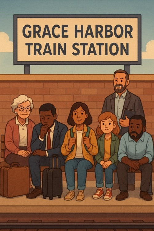 God’s People at the Train Station — Christmas church skit cover image