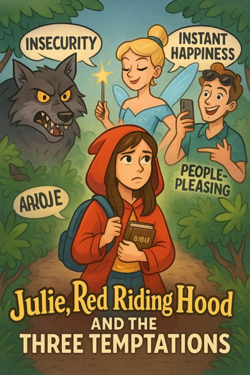 Julie, Red Riding Hood, and the Three Temptations — Christmas church skit cover image