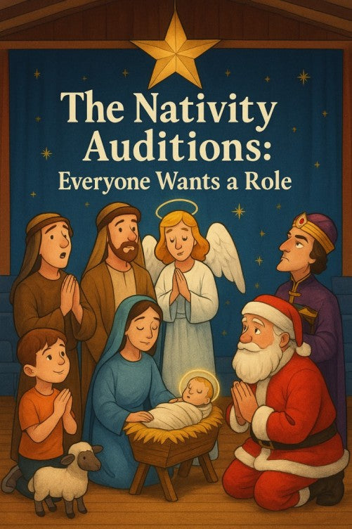 The Nativity Auditions: Everyone Wants a Role — Christmas church skit cover image