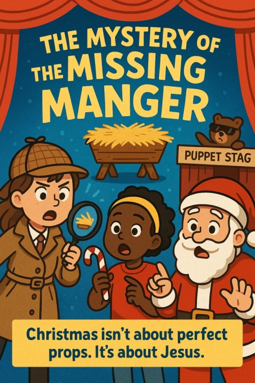 The Mystery of the Missing Manger — Christmas church skit cover image