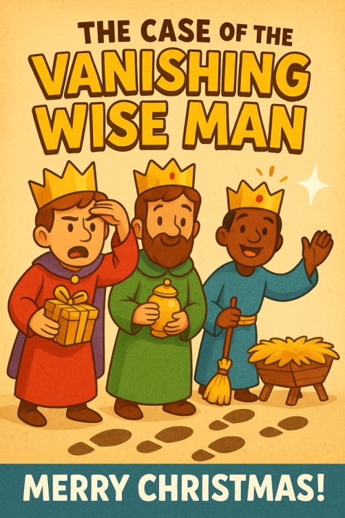 The Case of the Vanishing Wise Man — Christmas church skit cover image