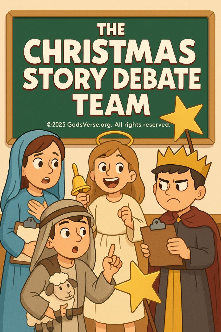 The Christmas Story Debate Team — Christmas church skit cover image