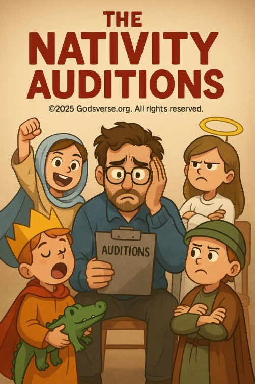 The Nativity Auditions — Christmas church skit cover image
