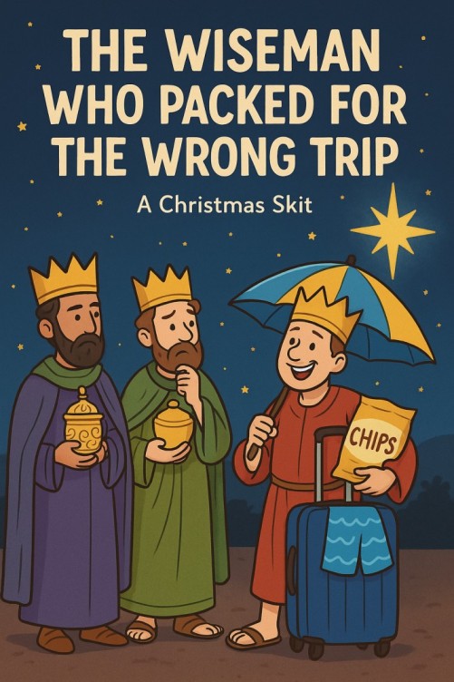 The Wiseman Who Packed for the Wrong Trip — Christmas church skit cover image
