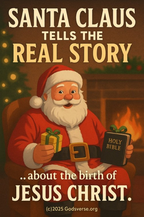 Santa Claus Tells the Real Story — Christmas church skit cover image
