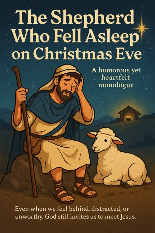 The Shepherd Who Fell Asleep on Christmas Eve — Christmas church skit cover image