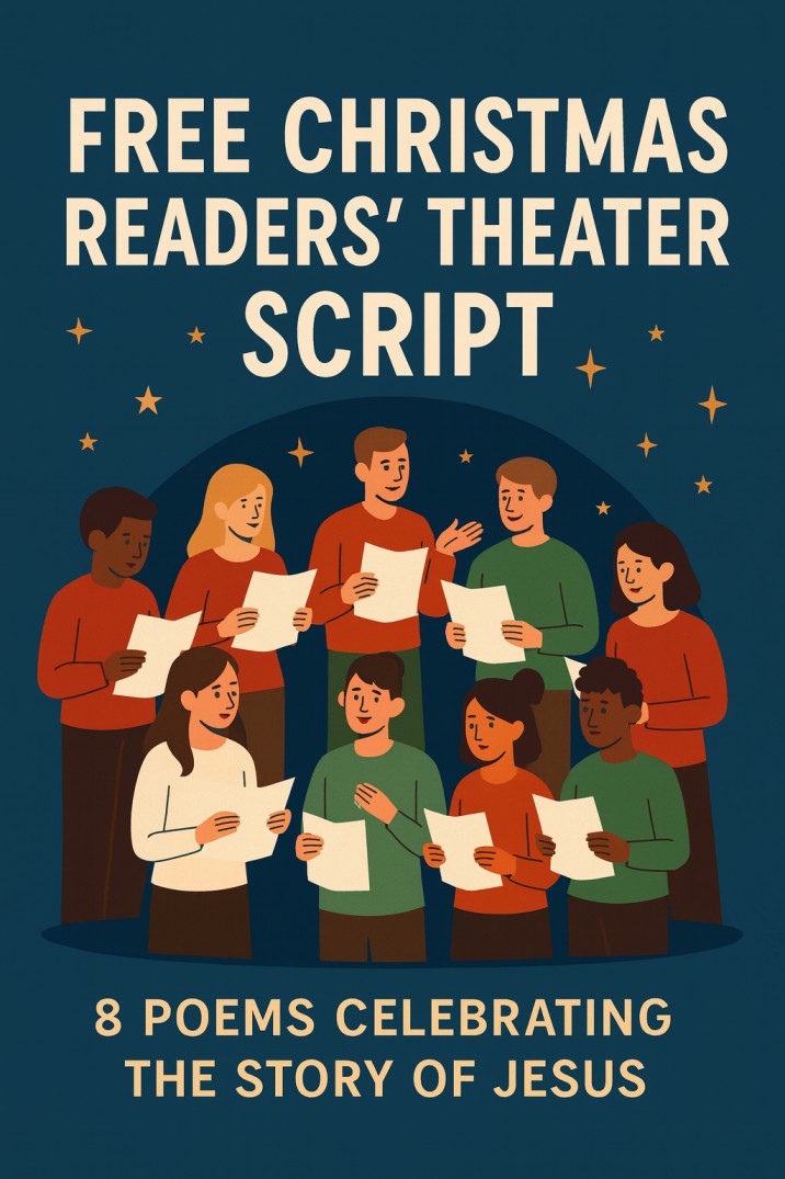 Free Christmas Readers’ Theater Script (8-Poem Christmas) — Christmas church skit cover image