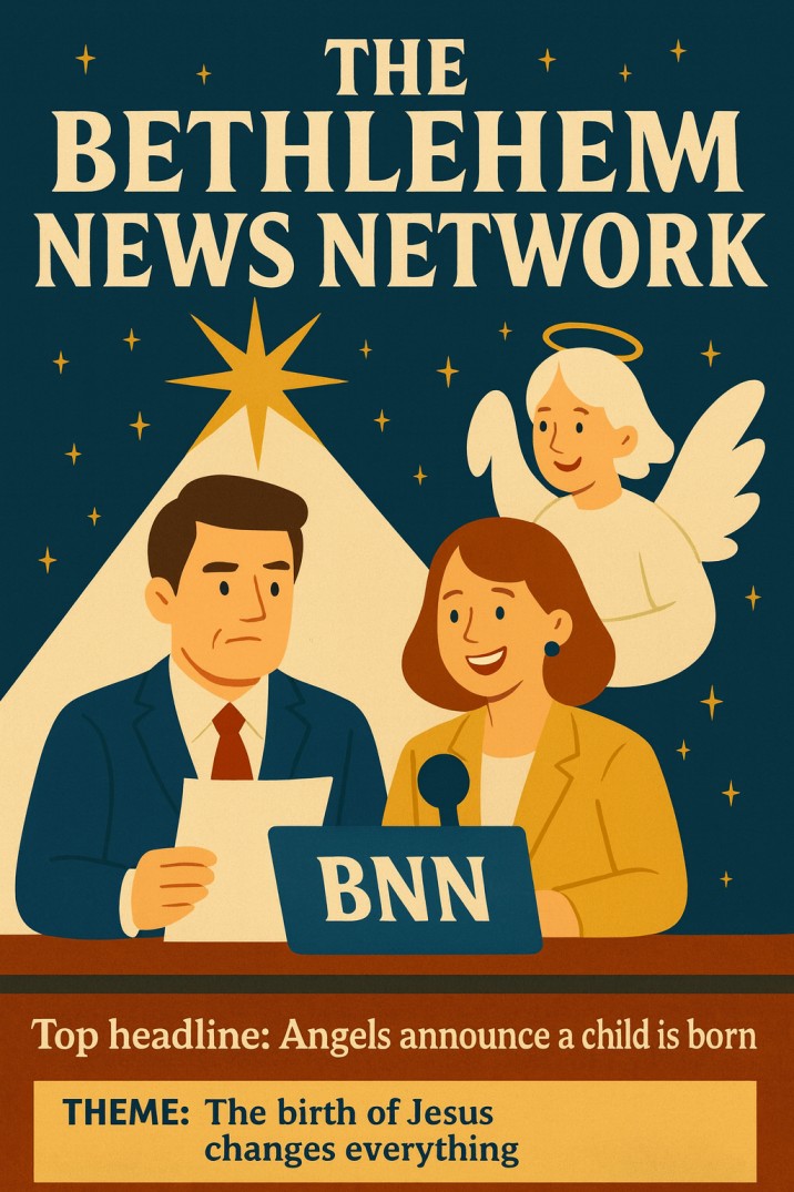 The Bethlehem News Network — church skit script cover image