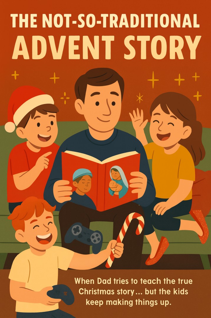 The Not-So-Traditional Advent Story — Christmas church skit cover image