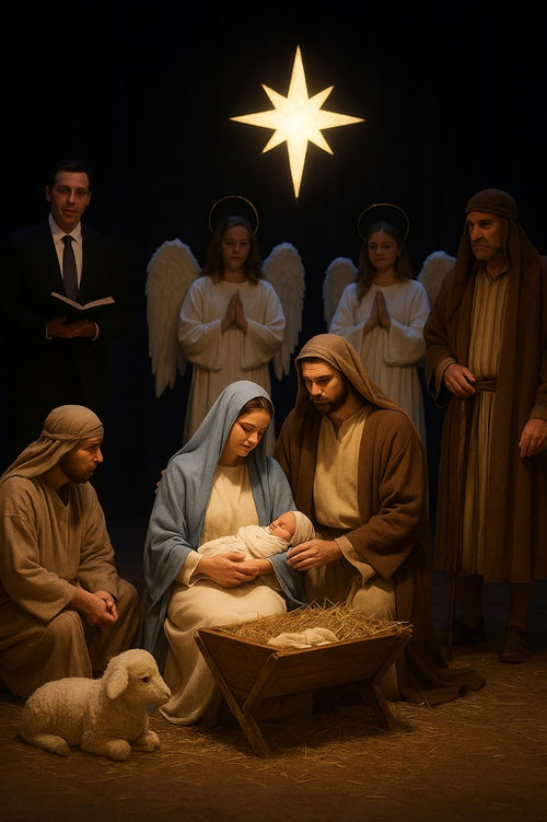 A Short Nativity for Church Service — Christmas church skit cover image