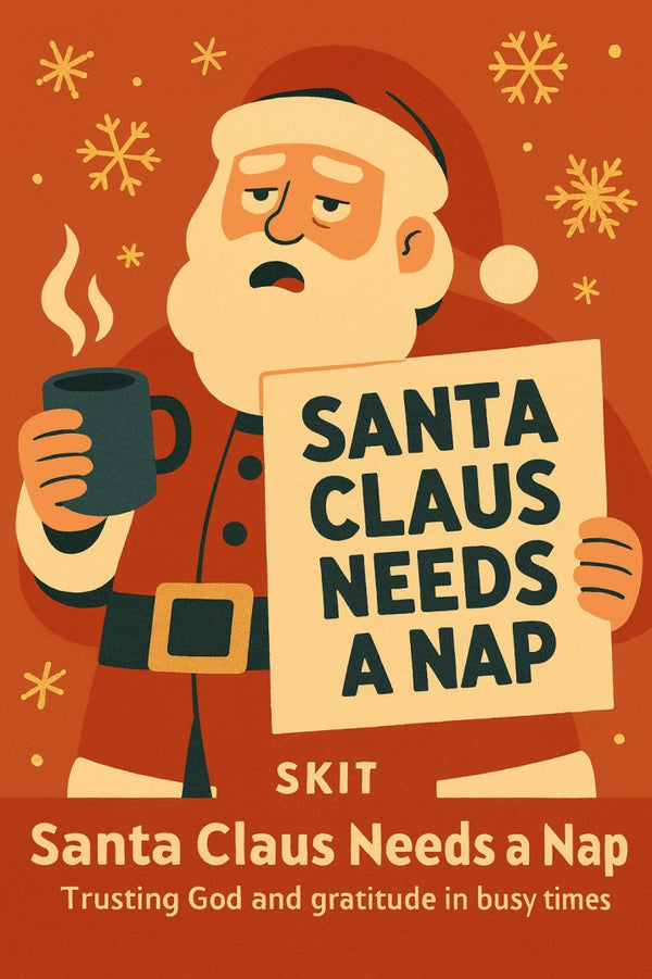 Santa Claus Needs a Nap — Christmas church skit cover image