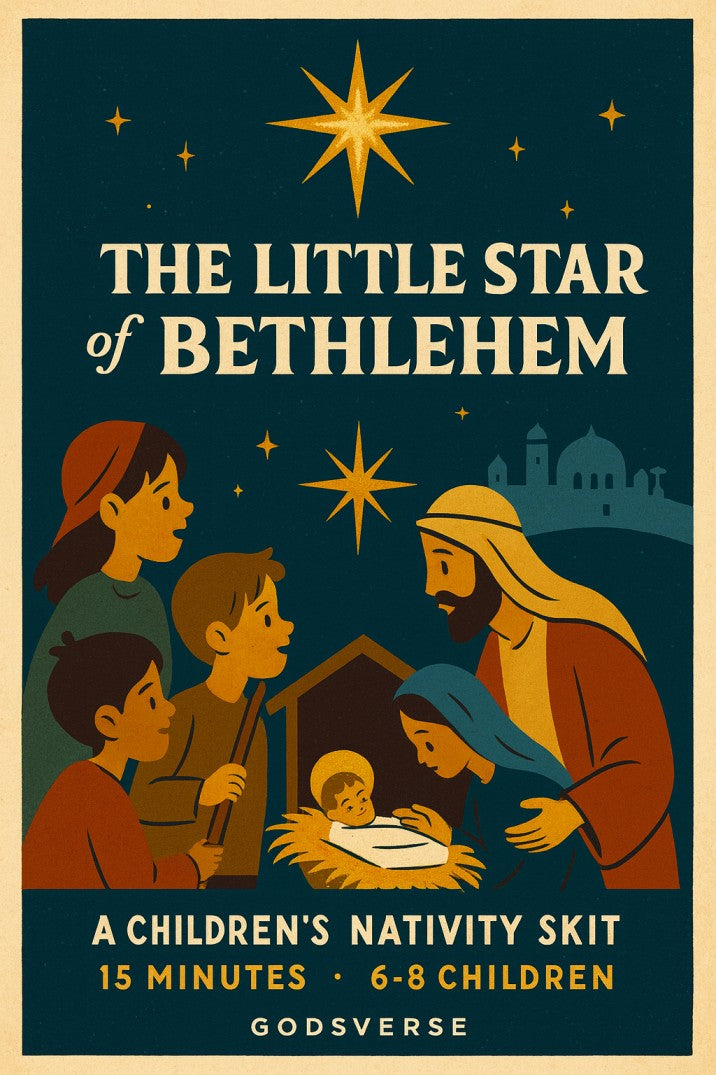 The Little Star of Bethlehem — Christmas church skit cover image