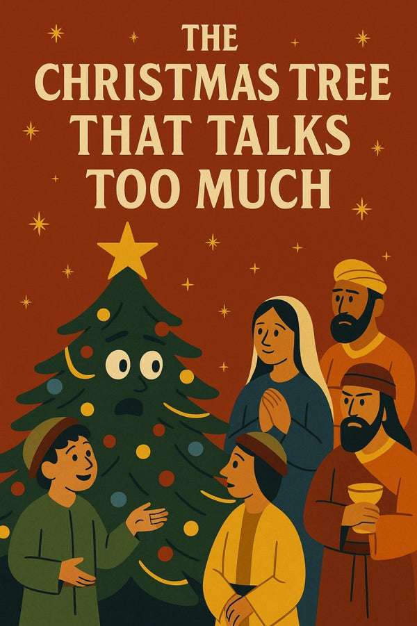 The Christmas Tree That Talks Too Much — Christmas church skit cover image