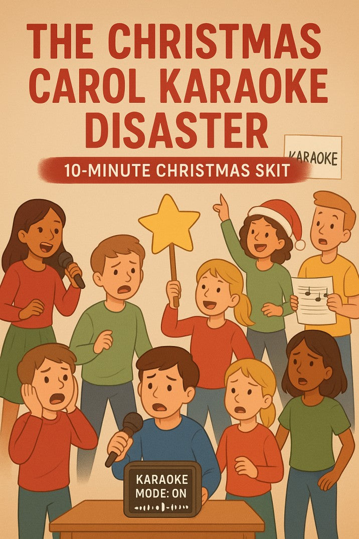 The Christmas Carol Karaoke Disaster — Christmas church skit cover image