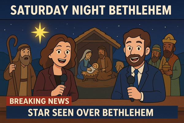 Saturday Night Bethlehem — Christmas church skit cover image