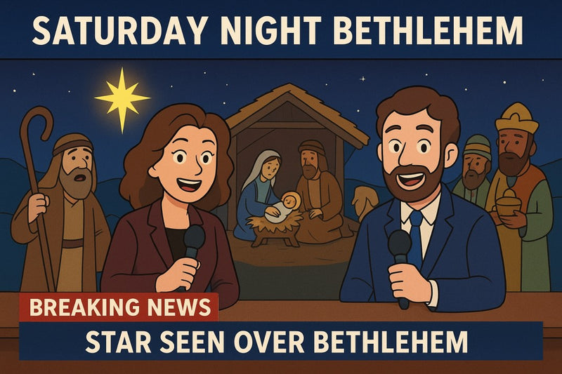 Saturday Night Bethlehem — Christmas church skit cover image