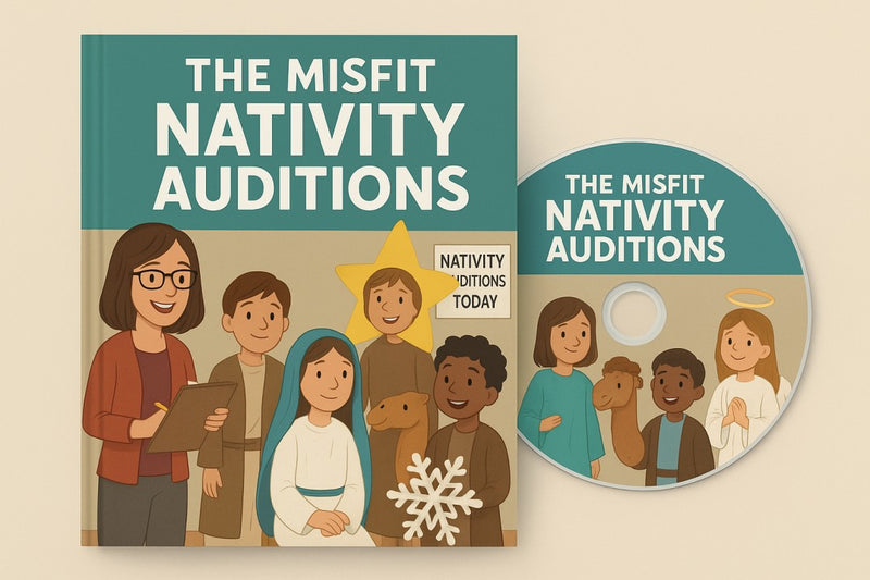 The Misfit Nativity Auditions — Christmas church skit cover image