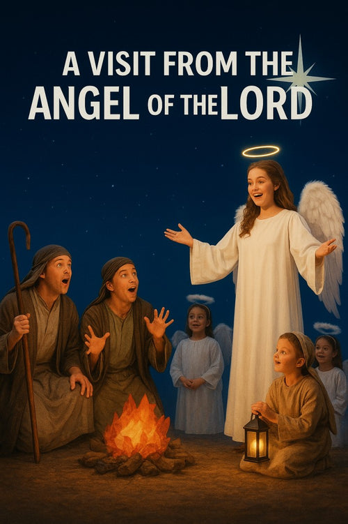 A Visit From the Angel of the Lord — Christmas church skit cover image