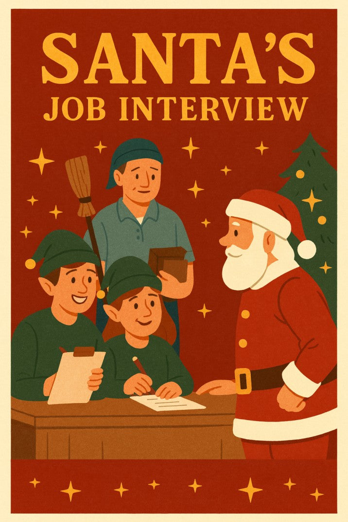 Santa's Job Interview — Christmas church skit cover image