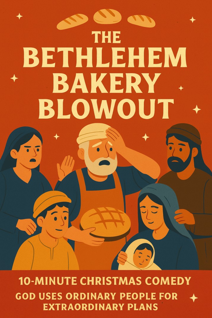 The Bethlehem Bakery Blowout — Christmas church skit cover image