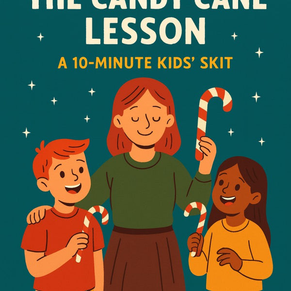 The Candy Cane Lesson — Christmas church skit cover image