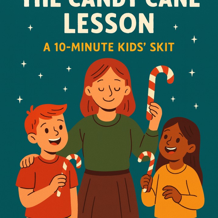 The Candy Cane Lesson — Christmas church skit cover image