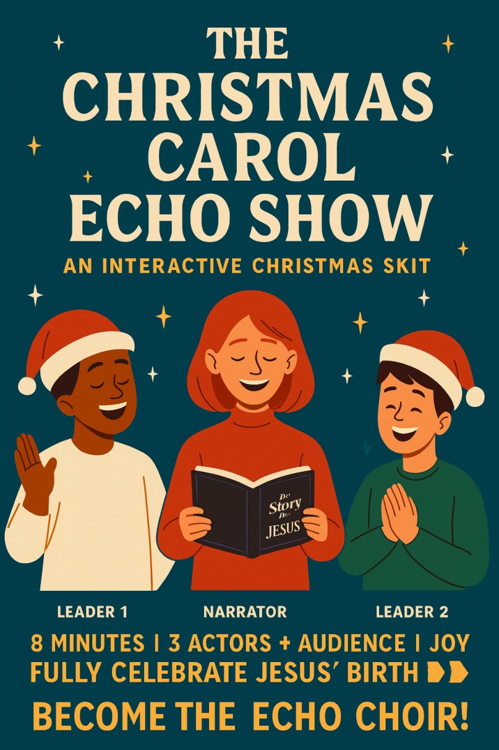 The Christmas Carol Echo Show — Christmas church skit cover image