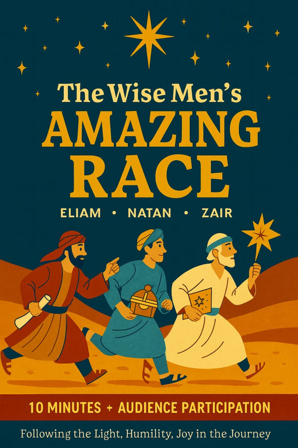 The Wise Men’s Amazing Race — Christmas church skit cover image
