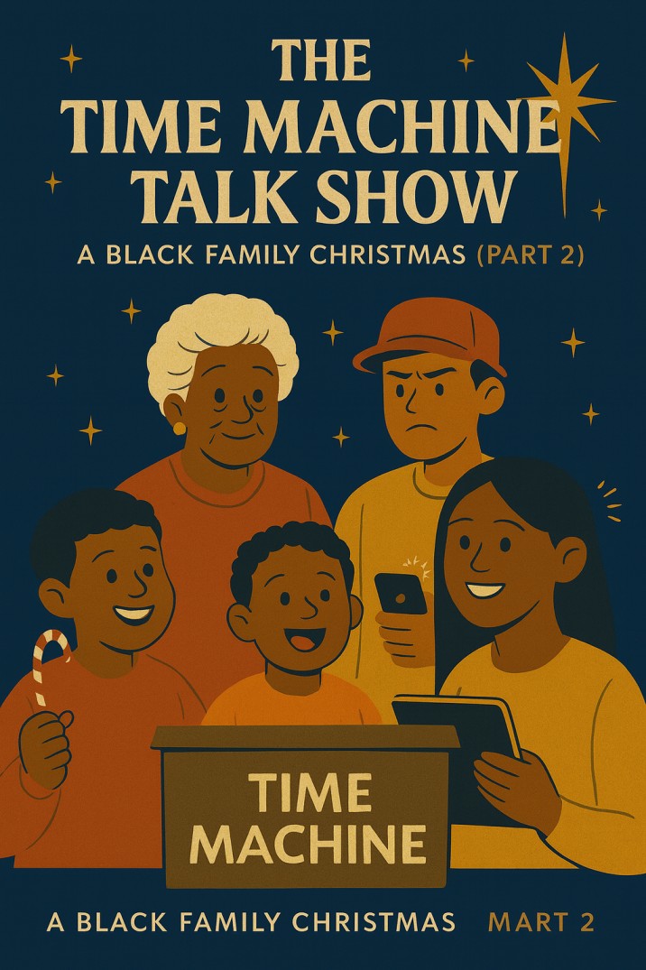 The Time Machine Talk Show: A Black Family Christmas (Part 2) — Christmas church skit cover image