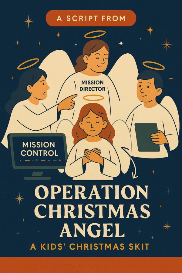 Operation Christmas Angel — Christmas church skit cover image