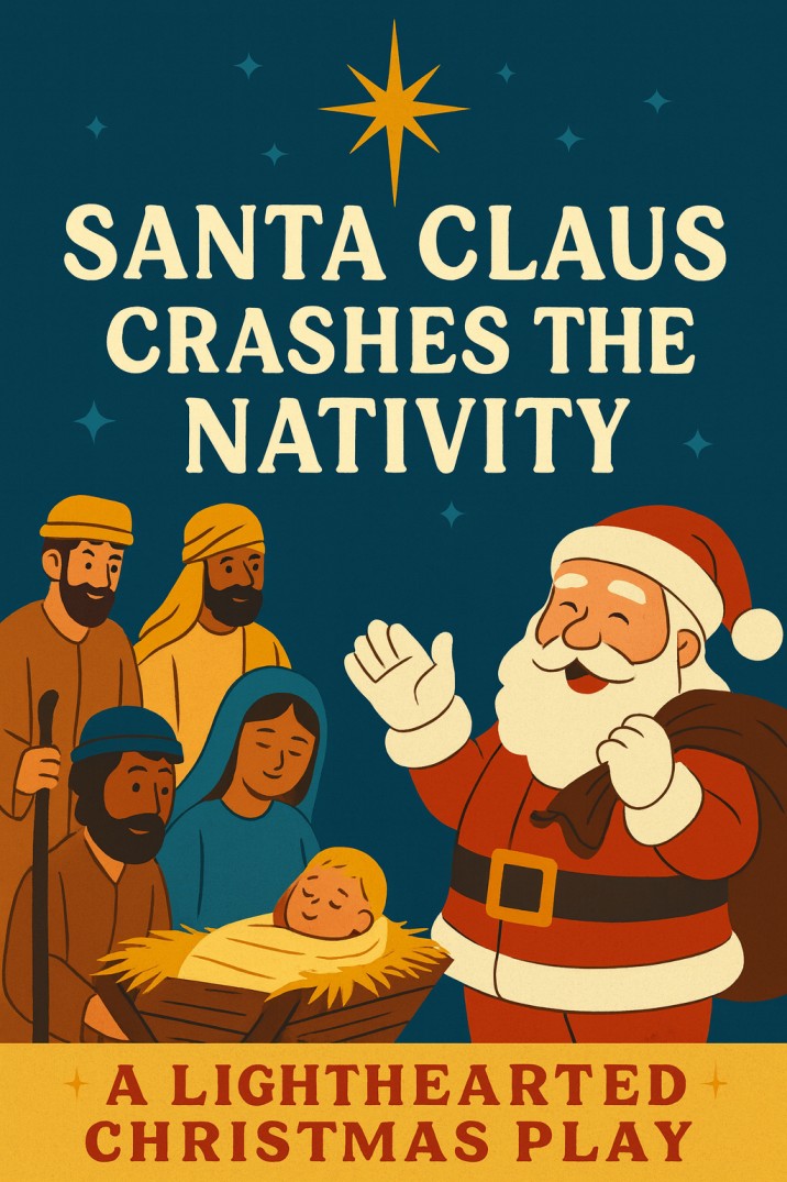 Cowboy Christmas Nativity Skit — Christmas church skit cover image