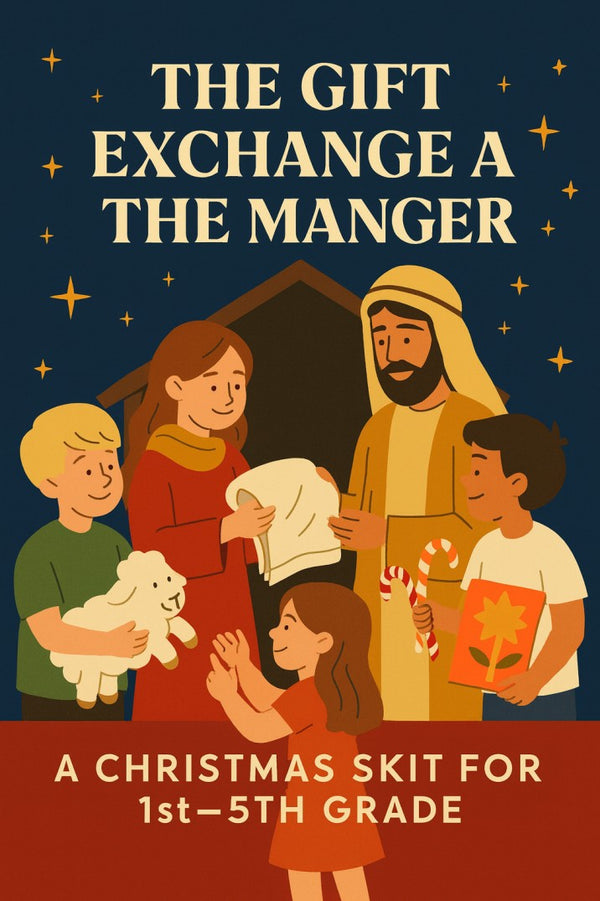 The Gift Exchange at the Manger — Christmas church skit cover image