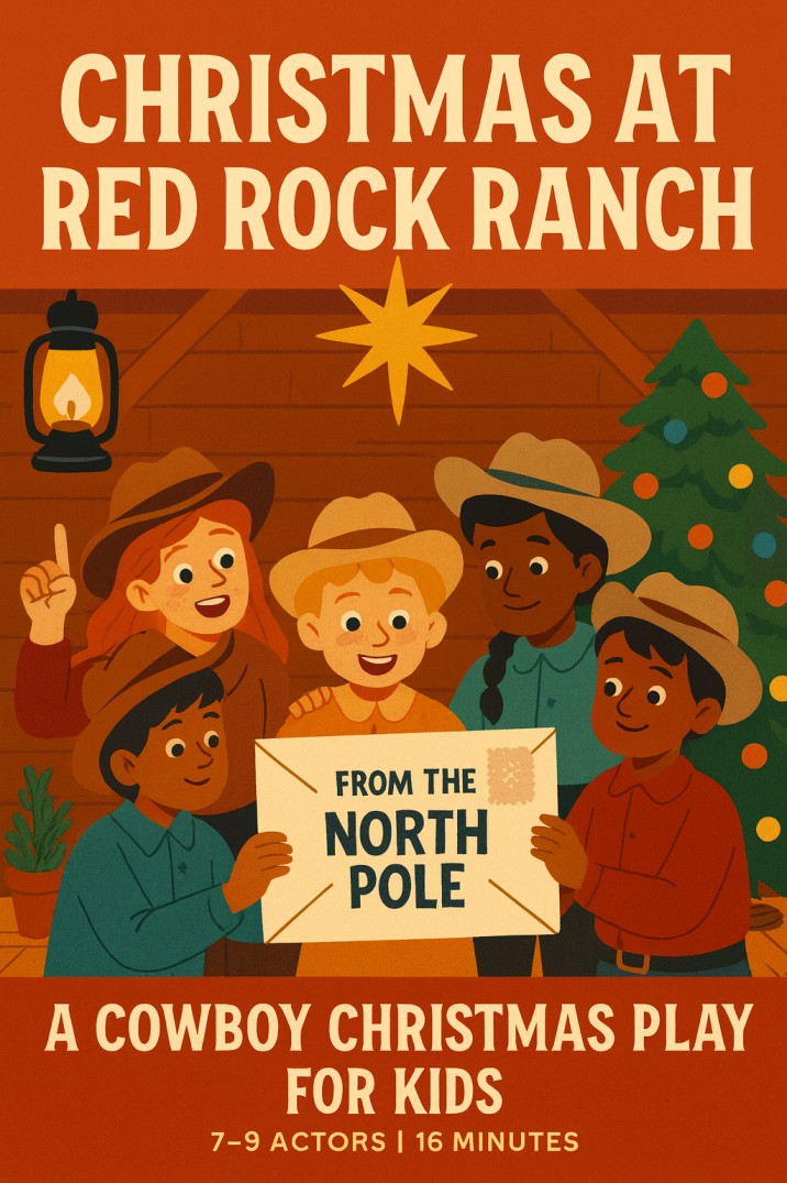Christmas at Red Rock Ranch Skit — Christmas church skit cover image