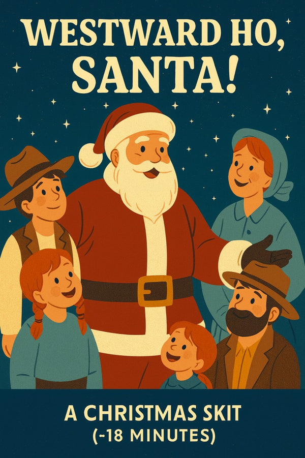 Westward Ho, Santa! Skit — Christmas church skit cover image