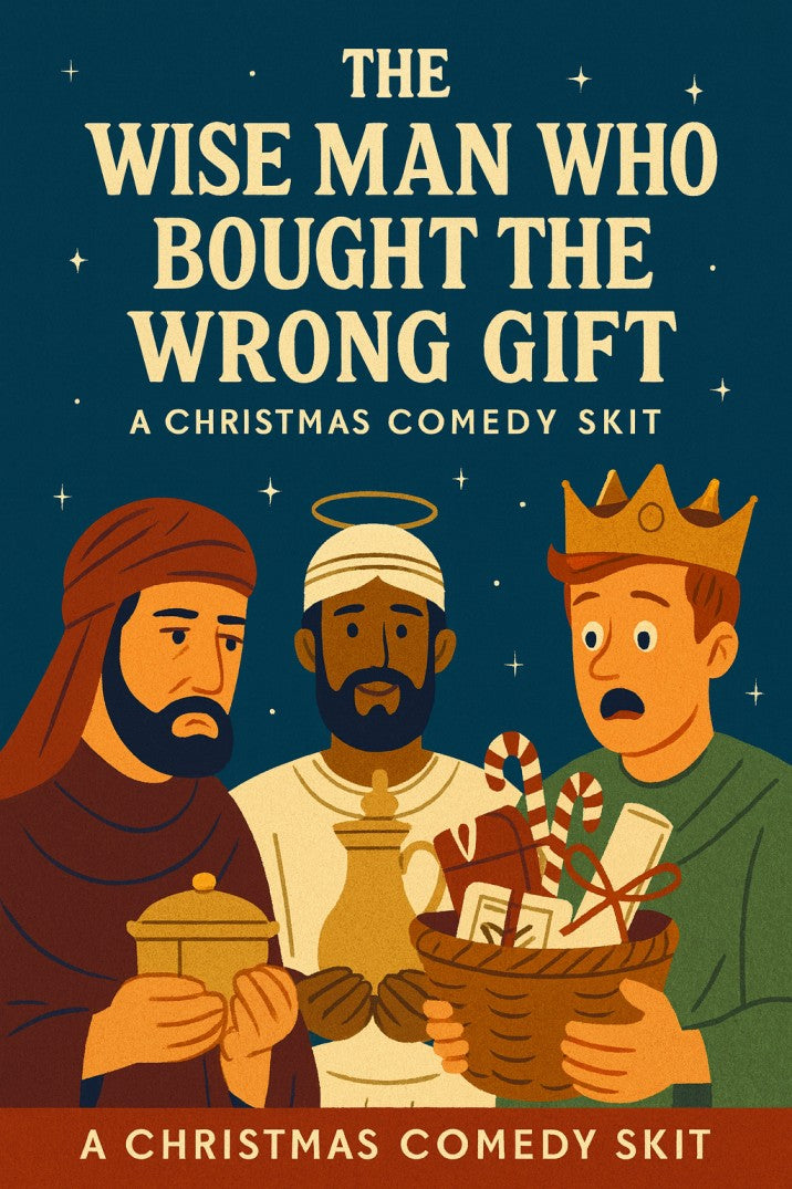 The Wise Man Who Bought the Wrong Gift Skit — Christmas church skit cover image