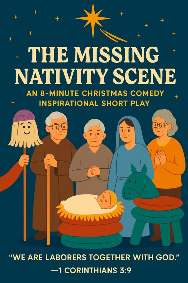 The Missing Nativity Scene Skit — Christmas church skit cover image