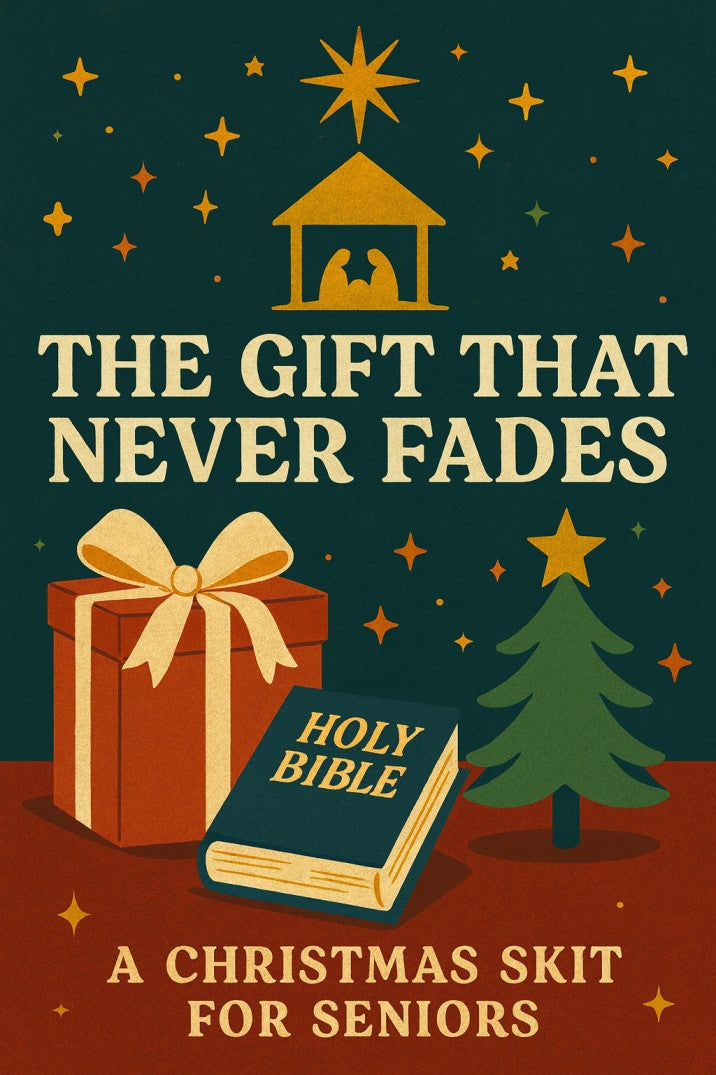 The Gift That Never Fades Skit — Christmas church skit cover image
