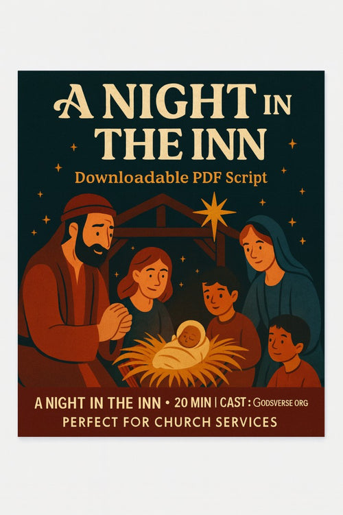 A Night in the Inn — Christmas church skit cover image