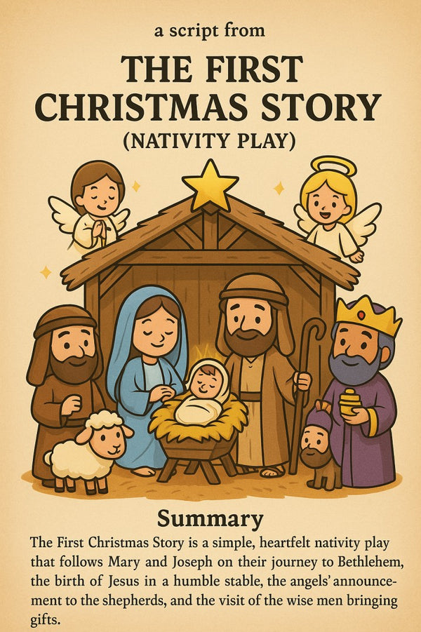 The First Christmas Story (Nativity Play) — Christmas church skit cover image