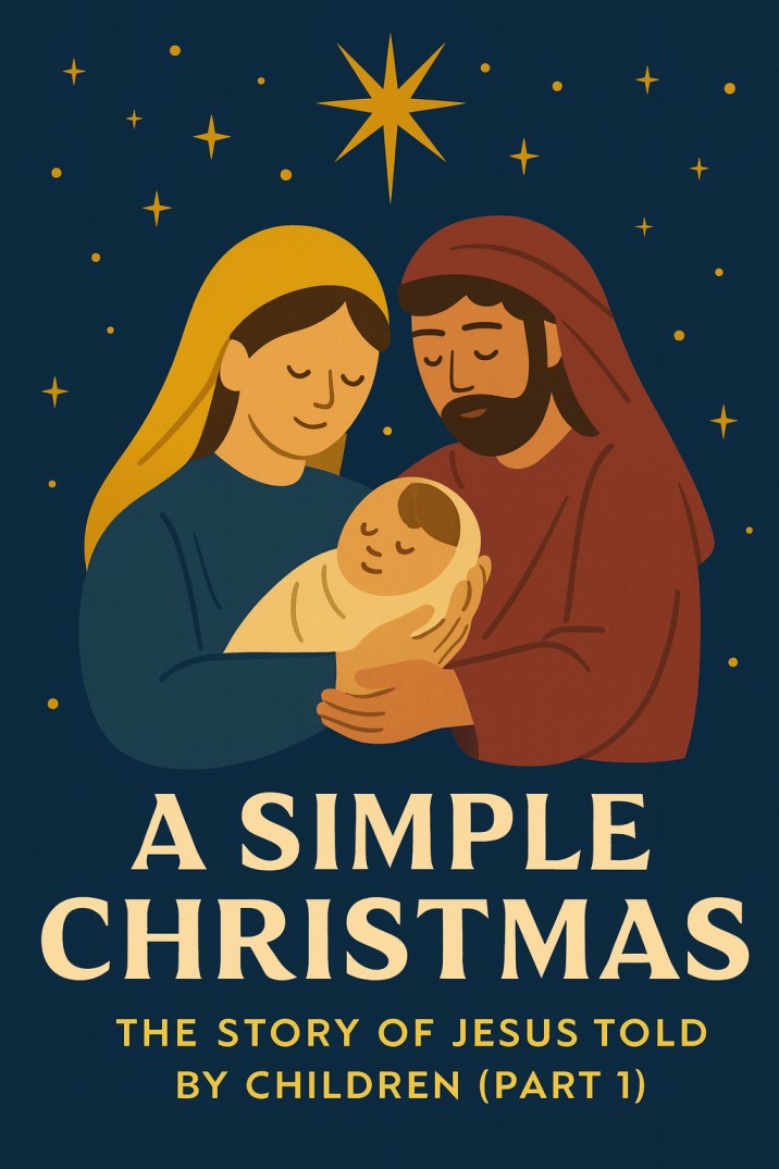 A Simple Christmas: The Story of Jesus Told by Children (Part 1) — Christmas church skit cover image