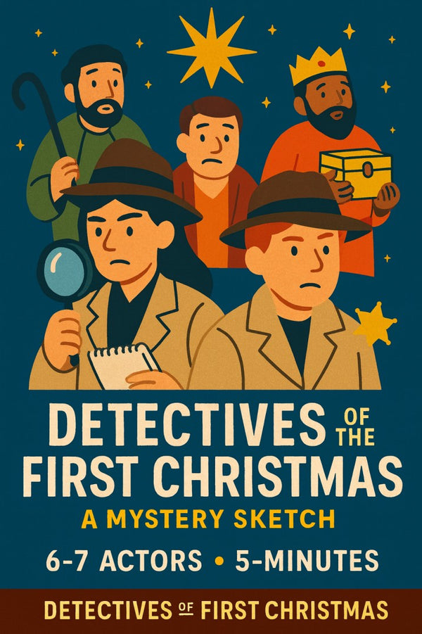 Detectives of the First Christmas — Christmas church skit cover image